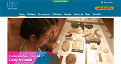 Desktop Screenshot of derbymuseums.org